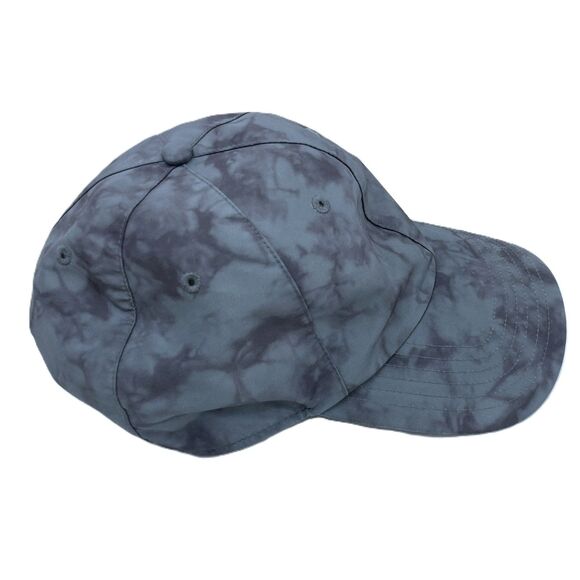 Athleta Kinetic Printed Baseball Cap Women's One Size Adjustable Riptide Grey - Picture 3 of 11